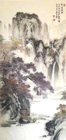 《松下琴韵图》