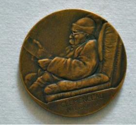 钱币法国 大铜章 直径 4.1厘米钱币收藏