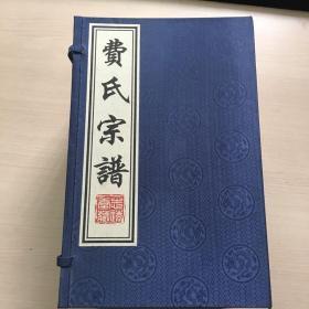 费氏宗谱（卷二至卷十四）共13册合售