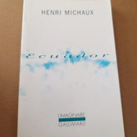 Henri Michaux : Ecuador 亨利·米肖 诗集《厄瓜多尔》 法语原版