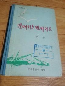 朝鲜原版朝鲜文  갈매기는 먼바다로