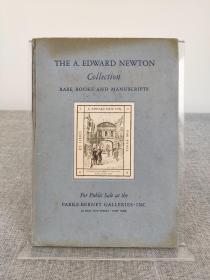 《爱德华•纽顿藏罕见古籍及手稿目录》1941年英文初版