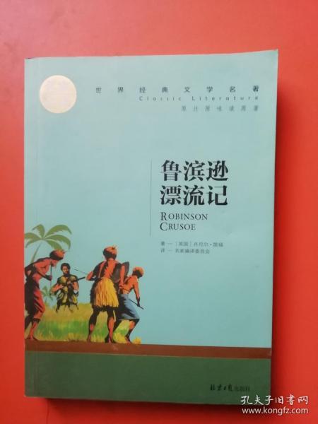 鲁宾逊漂流记 名家名译世界经典文学名著 原汁源味读原著