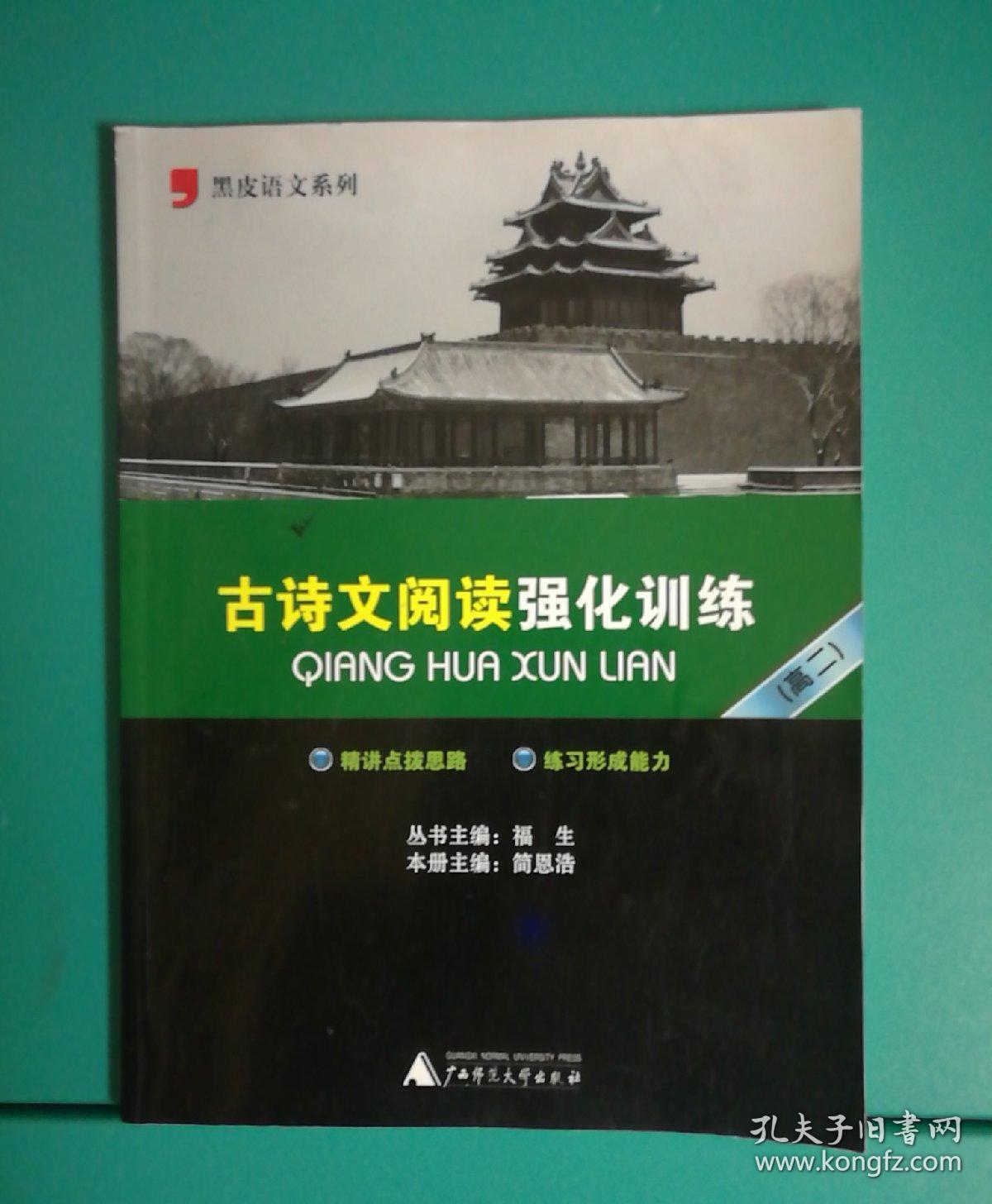 黑皮语文系列：古诗文阅读强化训练（高2）
