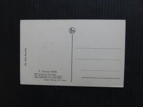 51792.欧洲美国早期空白明信片-圣血兄弟会的信徒在祈祷-收藏集邮-复古手账-外国邮政-空白彩色明信片