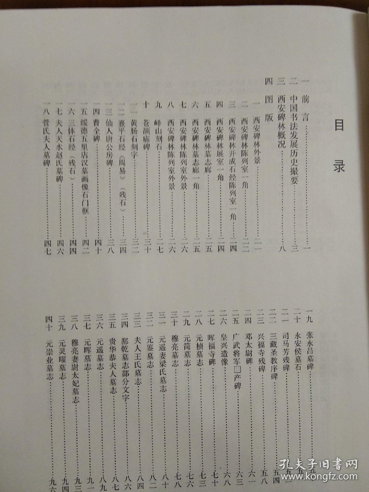 西安碑林书法艺术