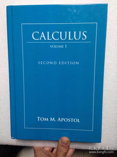 预订  英文原版 微积分 高等数学   阿普斯托 阿波斯托尔 Tom M. Apostol  Calculus, One-Variable Calculus with an Introduction to Linear Algebra: One-variable Calculus, with an Introduction to Linear Algebra v. 1
