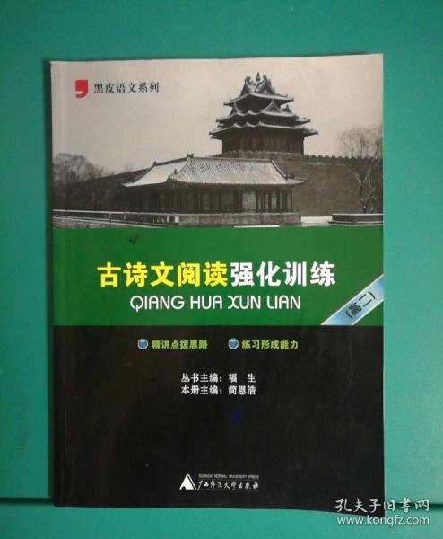黑皮语文系列：古诗文阅读强化训练（高2）