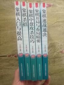 象棋丛书：象棋入门与提高+象棋杀招+象棋速战速决+象棋开局与布局精要+象棋中盘攻杀技巧