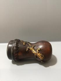 鎏金螭龙葫芦（福禄）蛐蛐罐
