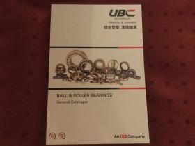 UBC Ball & Roller Bearings General Catalogue 优必胜滚动轴承综合型录2019最新版