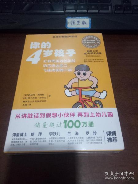 你的4岁孩子（全新升级版）狂野而美妙的年龄，语言表达力飞速成长的一年