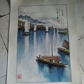 魏景山。著名油画家上海