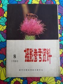 摄影参考资料，1980-8