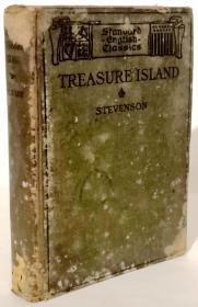 TREASURE ISLAND【金银岛】(精装本 1911年版 蜀中藏书家欧阳子隽藏书)