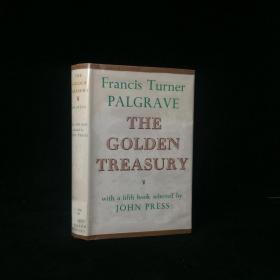 1964年  The Golden Treasury of the Best Songs and Lyrical Poems in the English Language (Oxford Standard Authors) by Francis Turner Palgrave, John Press 精装 大32开