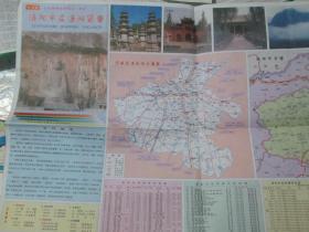 洛阳地图：洛阳市交通游览图1999