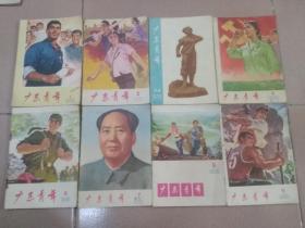 广东青年  32开期刊 （1975年-1977年含创刊号）  全部24期合售 960元  散卖请联系