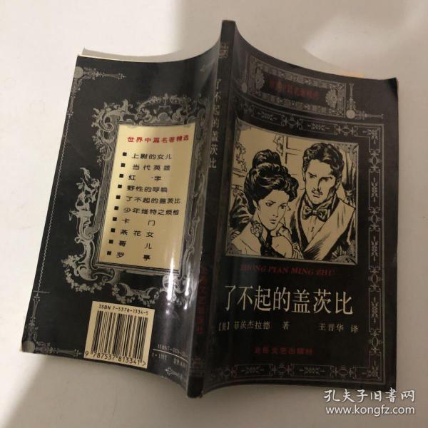 了不起的盖茨比：世界中篇名著精选