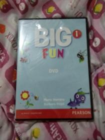 DVD，BIG FUN 1，乐趣英语，全新未拆封，盒装