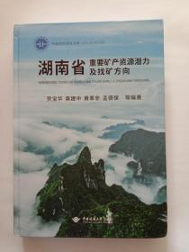 湖南省重要矿产资源潜力及找矿方向