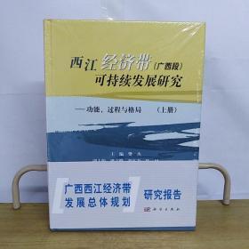 西江经济带（广西段）可持续发展研究——功能、过程与格局上下册【未拆封】