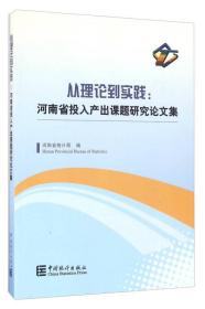 从理论到实践：河南省投入产出课题研究论文集