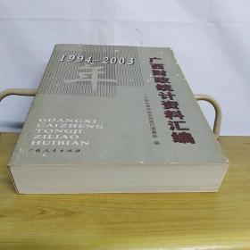 广西财政统计资料汇编1994-2003年