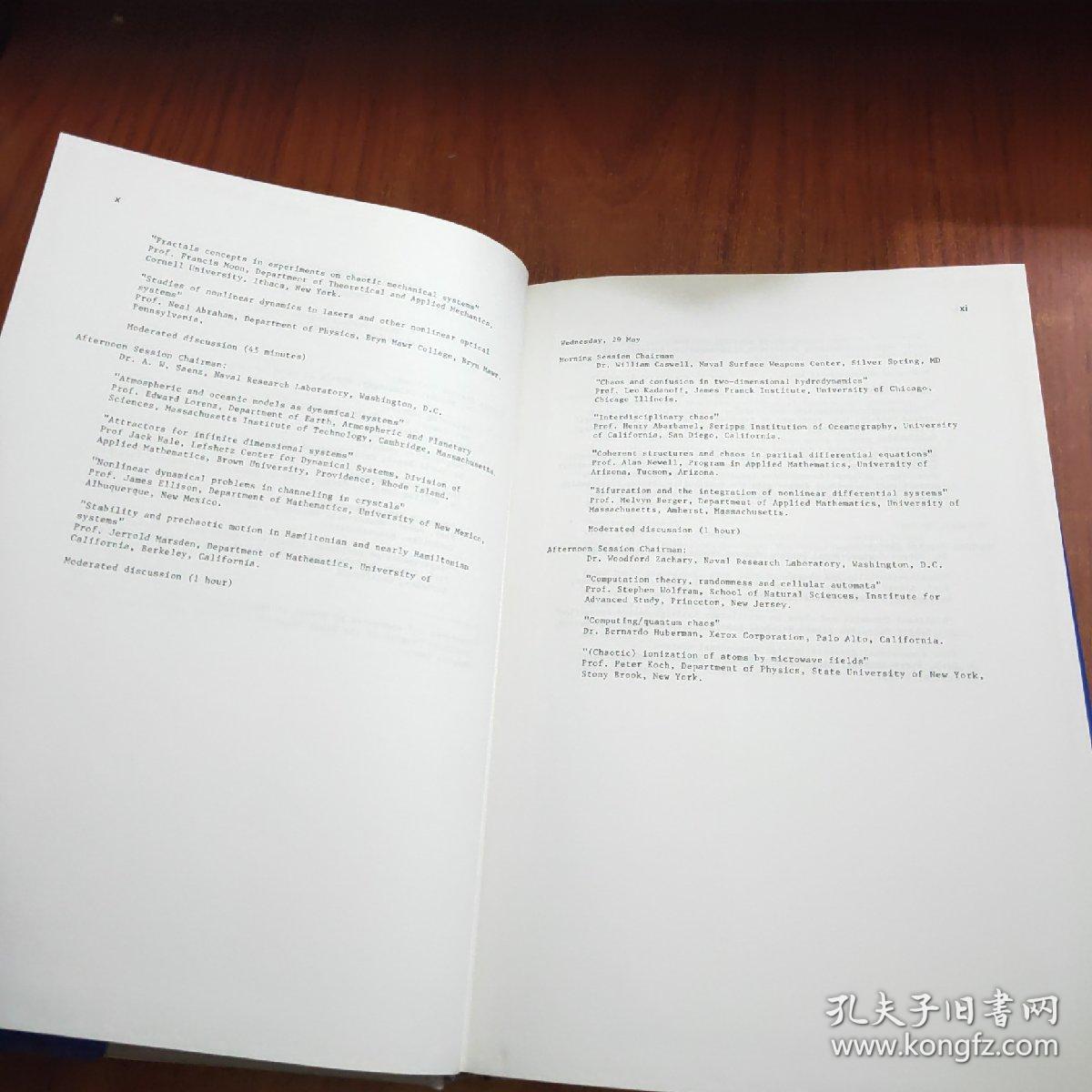 PERSPECTIVES IN NONLINEAR DYNAMICS