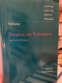 Voltaire. Treatise on Tolerance, and Other Writings. Cambridge Texts in the History of Philosophy