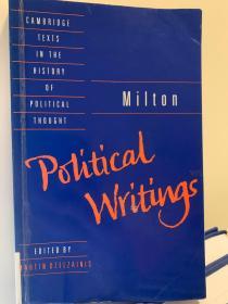 Milton. Political Writings. Cambridge Texts in the History of Political Thought