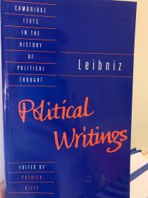 Leibniz. Political Writings: Cambridge Texts in the History of Political Thought