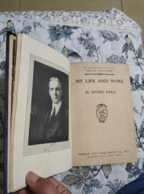 My Life And Work（1922年美国初版，我的工作与生活，精美照片）