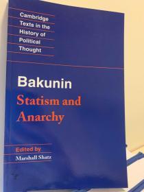 Bakunin. Statism and Anarchy. Cambridge Texts in the History of Political Thought