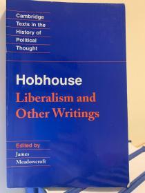 Hobhouse. Liberalism and Other Writings. Cambridge Texts in the History of Political Thought