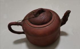 紫砂，钦州泥，七八十年代竹鼓壶