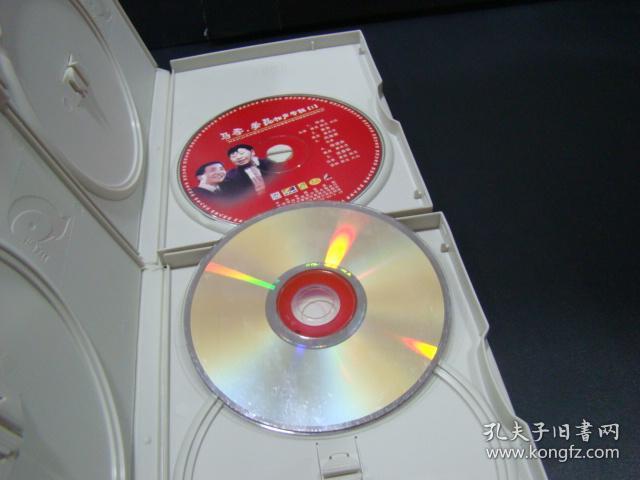 【光盘】相声专辑：马季 姜昆 1.2辑两盒装共2碟DVD  带函套有轻微划痕