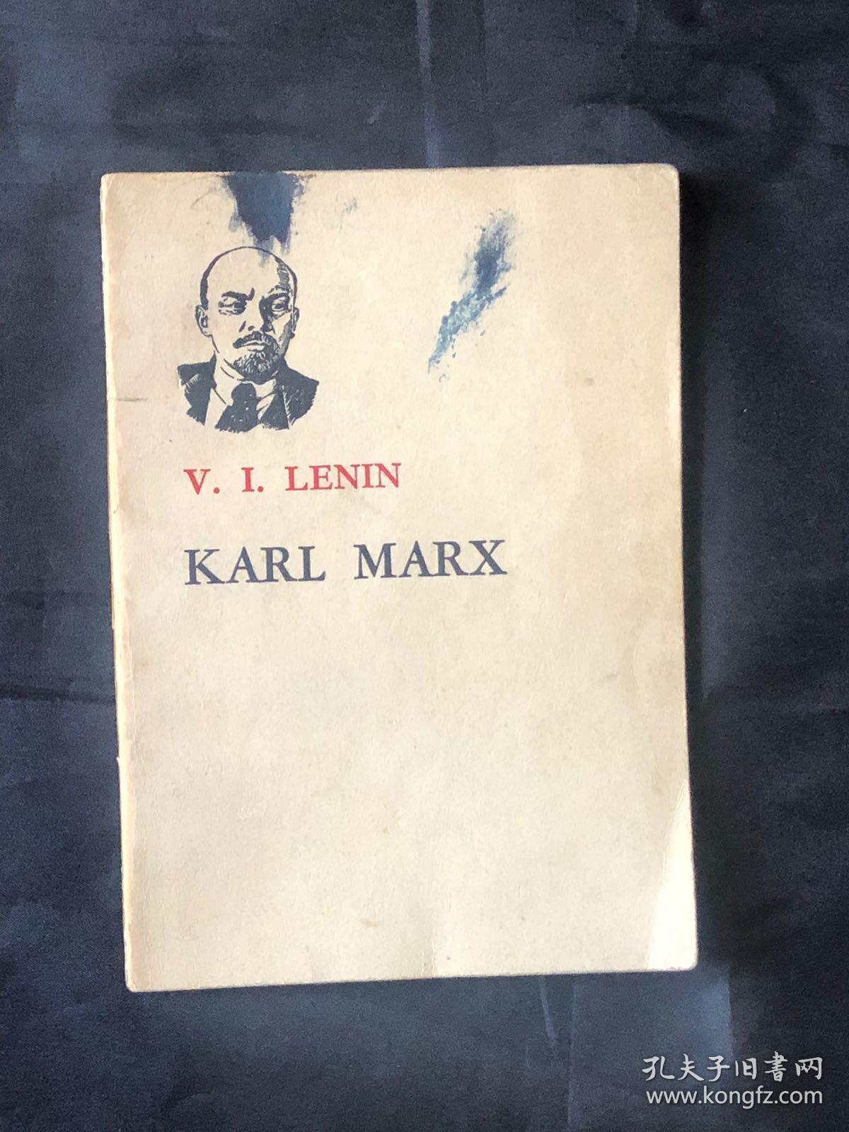 v.i.lenin karl marx［列宁 卡尔.马克思］外文原版