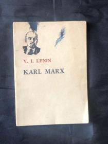 v.i.lenin karl marx［列宁 卡尔.马克思］外文原版