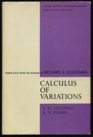 现货 Calculus of variations (Selected Russian publications in the mathematical sciences)  英文原版 精装 盖尔芬德 变分法 变分微积分