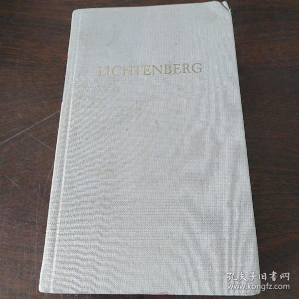 LICHTENBERG（德文原版）。