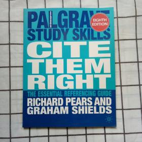 PALGRAVE STUDY SKILLS （CITE THEM RIGHT）