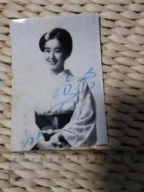 【超珍罕】 中野良子（真由美 饰演者） 签名 照片（81年）