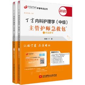 主管护师2020 丁震2020内科护理学（中级）主管护师急救包（套装共2册）