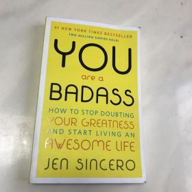 你是个惯犯:如何停止怀疑自身的优点和展开美好的人生 英文原版You Are a Badass Jen Sincero一本告诉你如何实现自我的畅销书