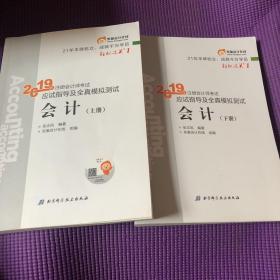 注册会计师2019教材 东奥CPA 2019年轻松过关一《2019年注册会计师考试应试指导及全真模拟测试》会计（套装上下册）