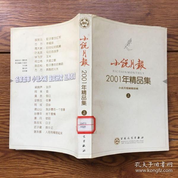 小说月报2001年精品集（上）