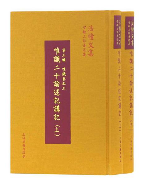 唯识二十论述记讲记（全二册）(智敏上师著述集)