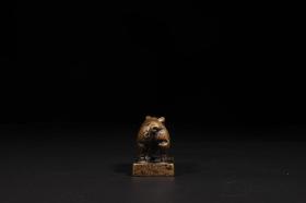 老铜造『福猪』印章