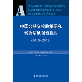 中国公共文化政策研究实验基地观察报告（2018-2019）